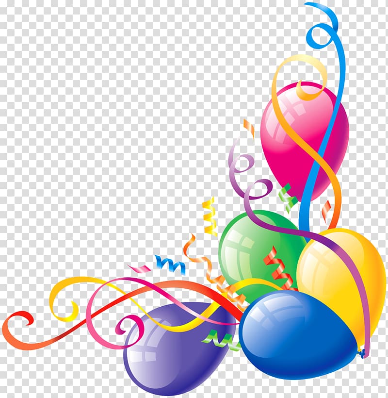 Anniversaire de ballon, déco de grands ballons, illustration de ballons png Anniversaire de ballon, déco de grands ballons, illustration de ballons png