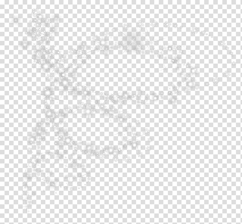 Motif d'angle de point noir et blanc, flocons de neige avec effet brillant png Motif d'angle de point noir et blanc, flocons de neige avec effet brillant png