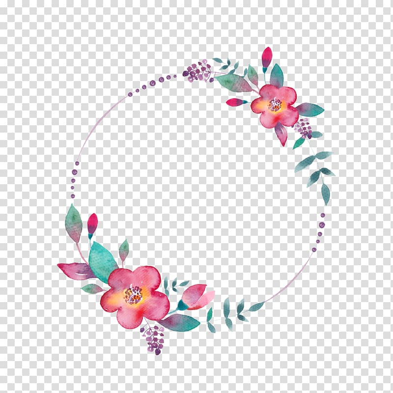 cadre de fleurs rondes roses et vertes, aquarelle YouTube, FLORAL CIRCLE png cadre de fleurs rondes roses et vertes, aquarelle YouTube, FLORAL CIRCLE png