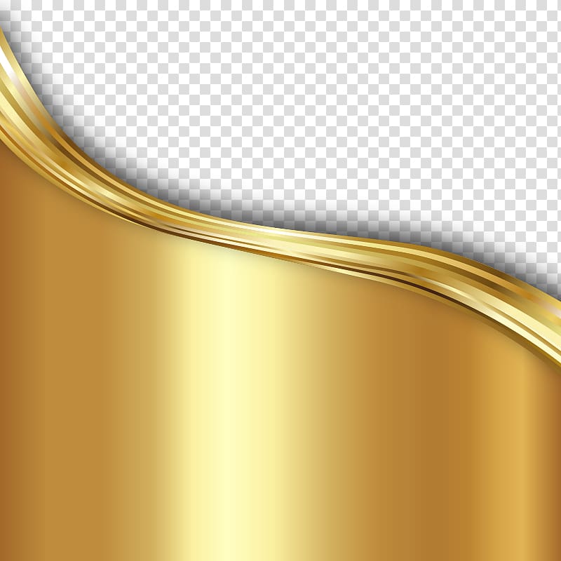 Matériel de lignes ondulées texture fond or, or png Matériel de lignes ondulées texture fond or, or png