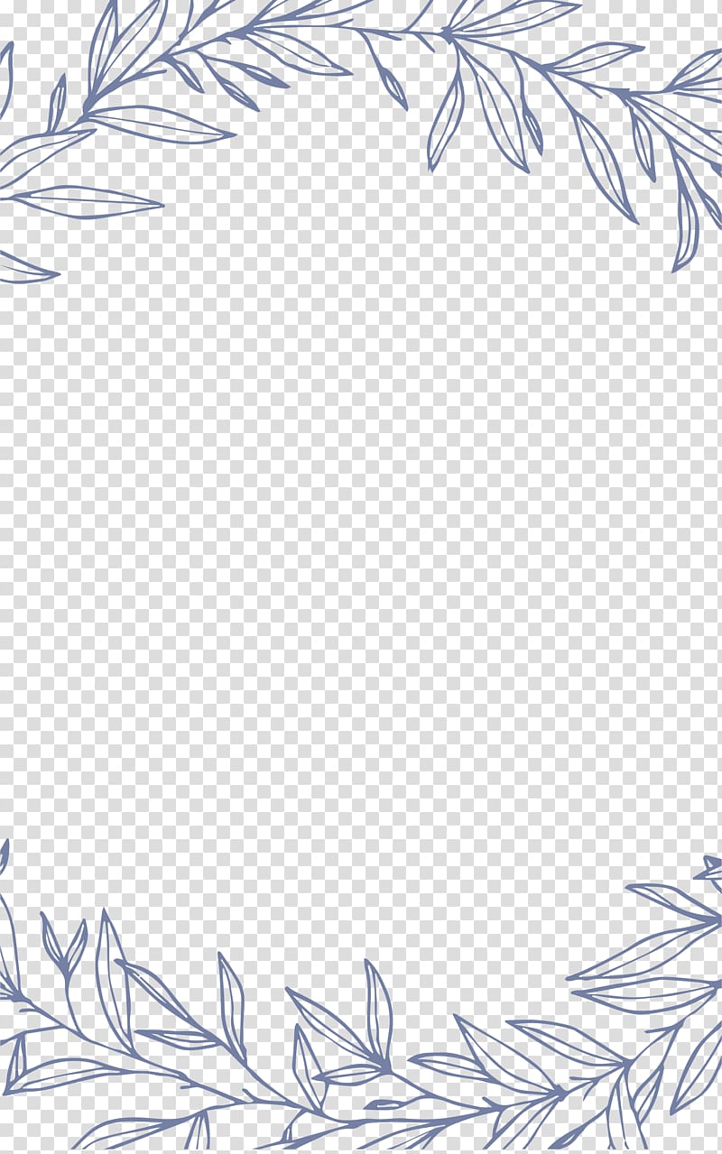 Invitation au mariage Destin Euclidienne, bordures de feuilles simples et élégantes, illustration des feuilles grises png Invitation au mariage Destin Euclidienne, bordures de feuilles simples et élégantes, illustration des feuilles grises png