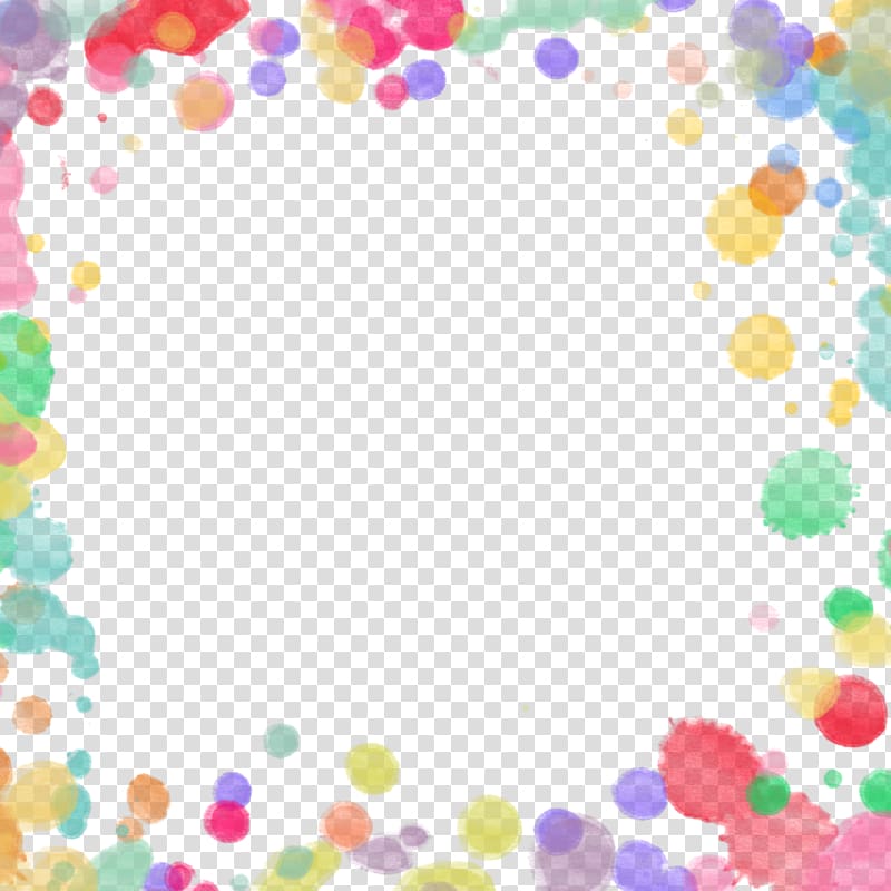 cadre de peinture multicolore, couleur, bordure de bulle colorée png cadre de peinture multicolore, couleur, bordure de bulle colorée png