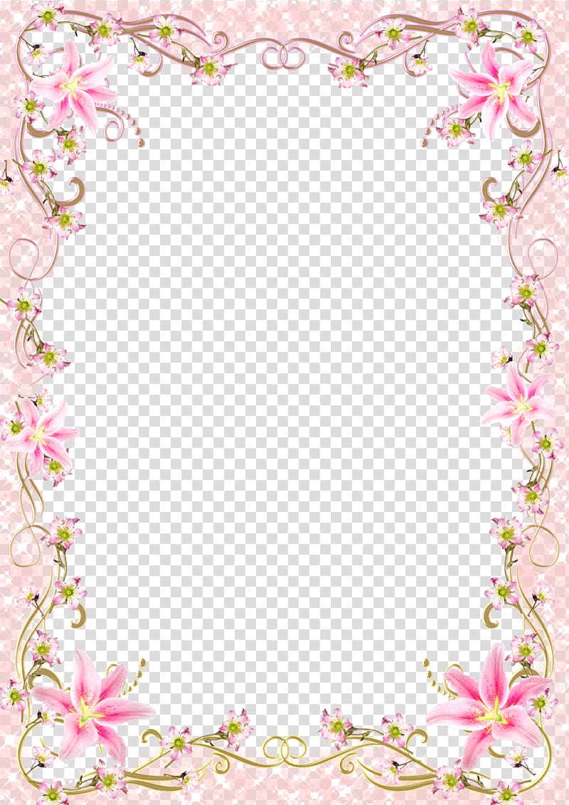 Mod le de cadre  ligne de cadre  floral floral fronti re 